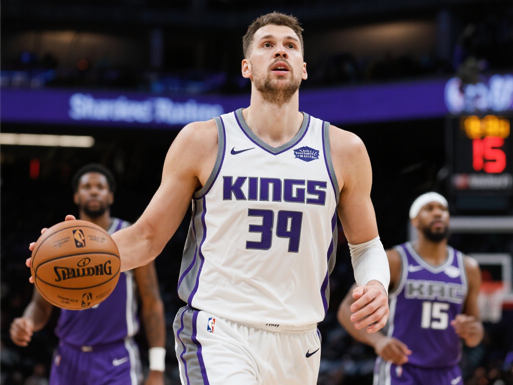 萨博尼斯砍22分19板6助 国王大胜开拓者 这场比赛中,萨博尼斯无疑是最亮眼的球员,